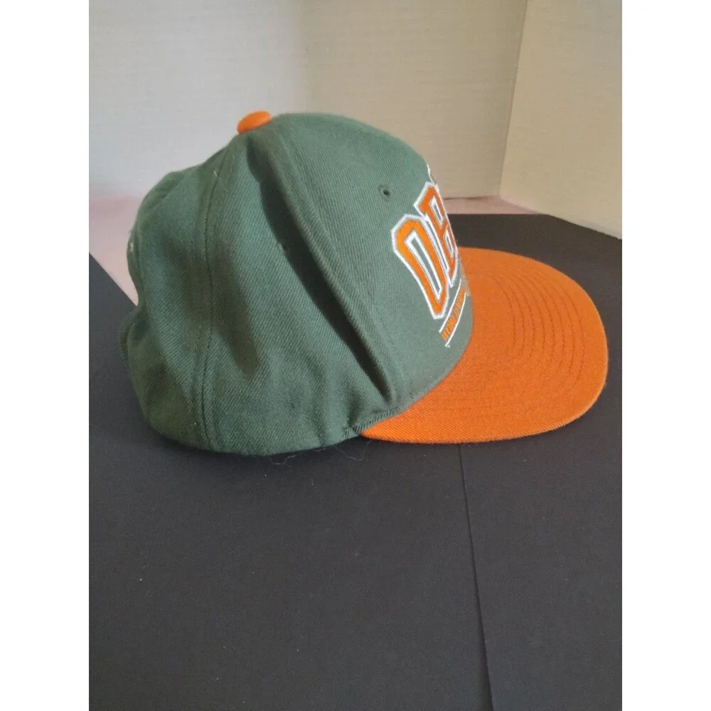 OBEY World Wide Propaganda Snapback Hat Orange&Green